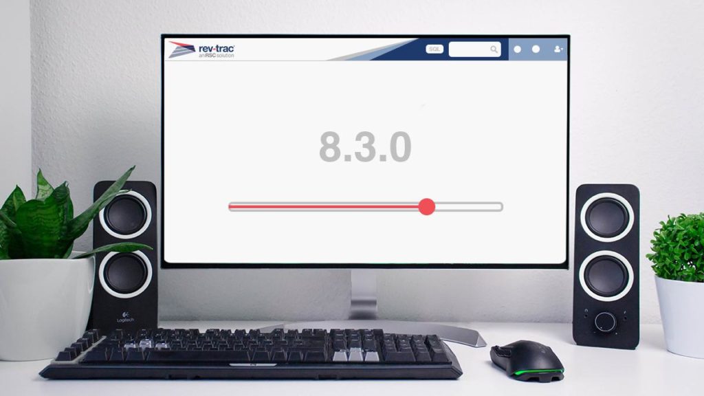 Screenshot of Rev-Trac 8.3.0 Update