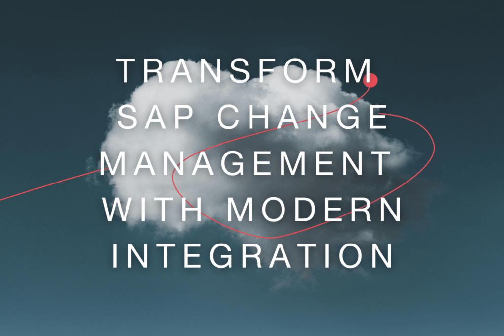 Advanced SAP change management with a Rev-Trac and SAP Cloud ALM integration