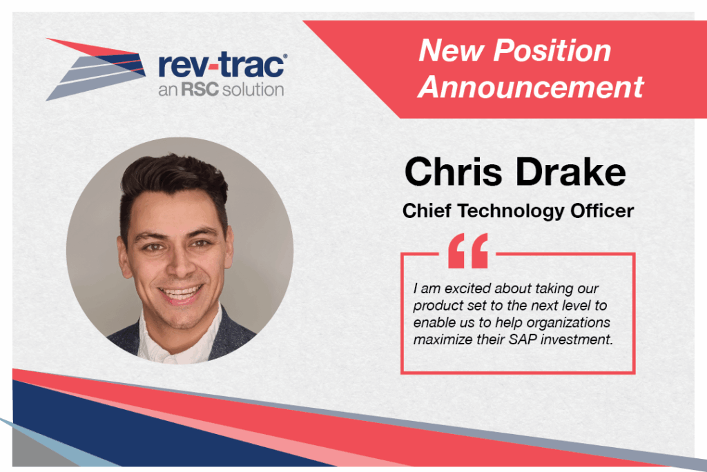 Revelation Software Concepts appoints Chris Drake as CTO of Rev-Trac
