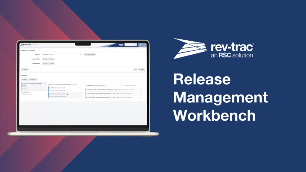 Rev-Trac Release Management Workbench